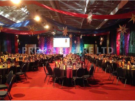 Moroccan Drapes At The Swalec Stadium